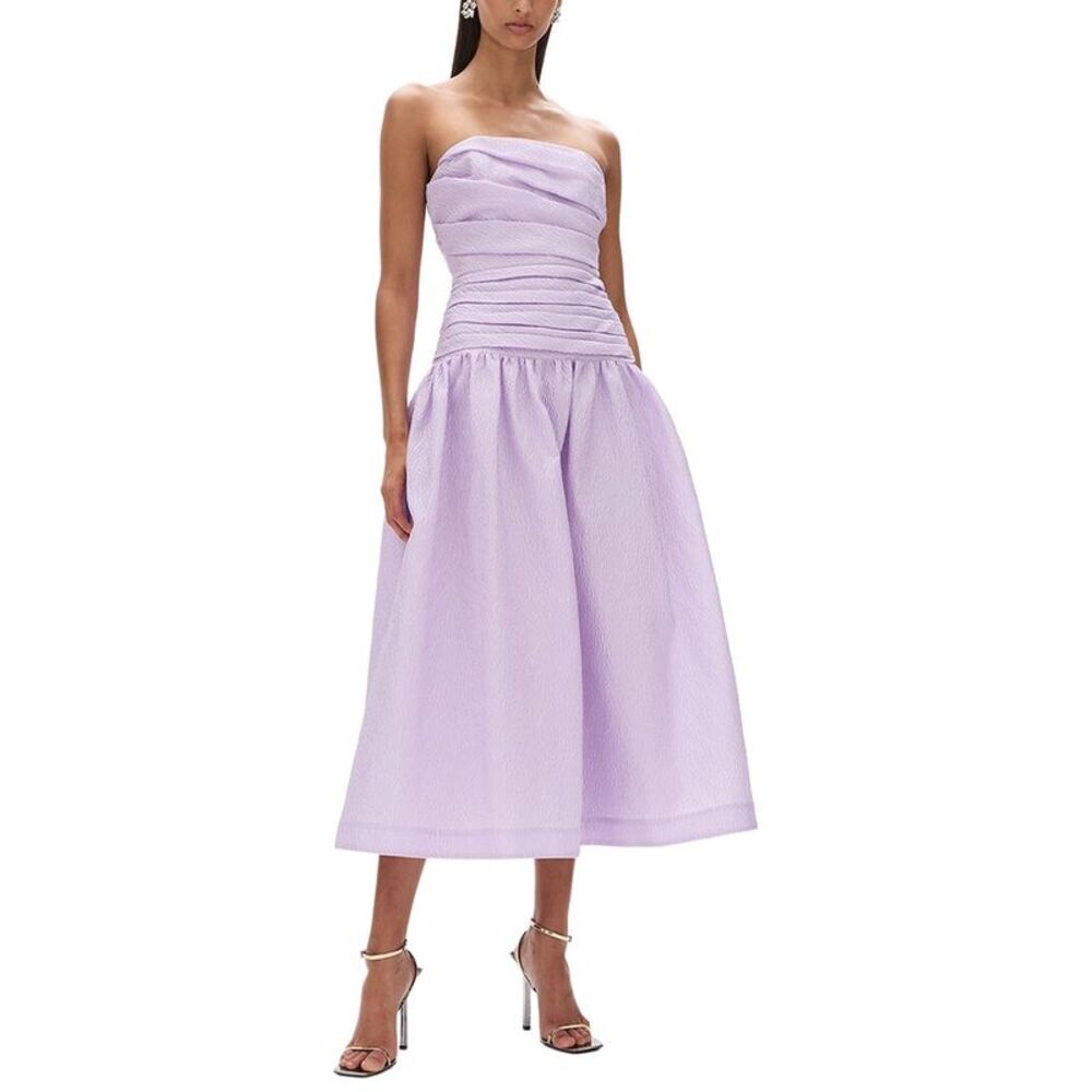Rachel Gilbert Womens  Sophia Flared Dress